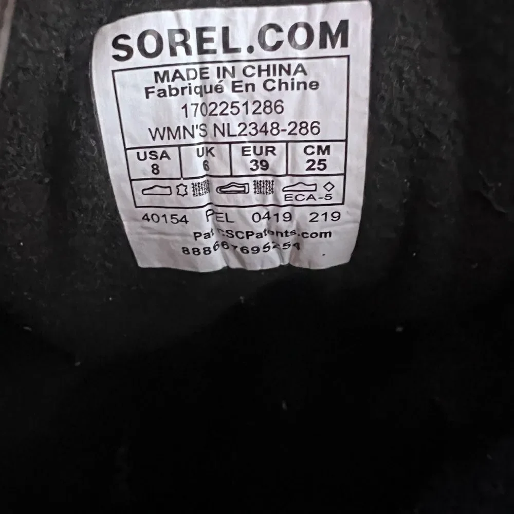 SOREL - Women's Slimpack Lace II Waterproof Insulated Boot size 8